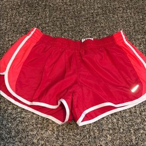 Nike pink athletic shorts